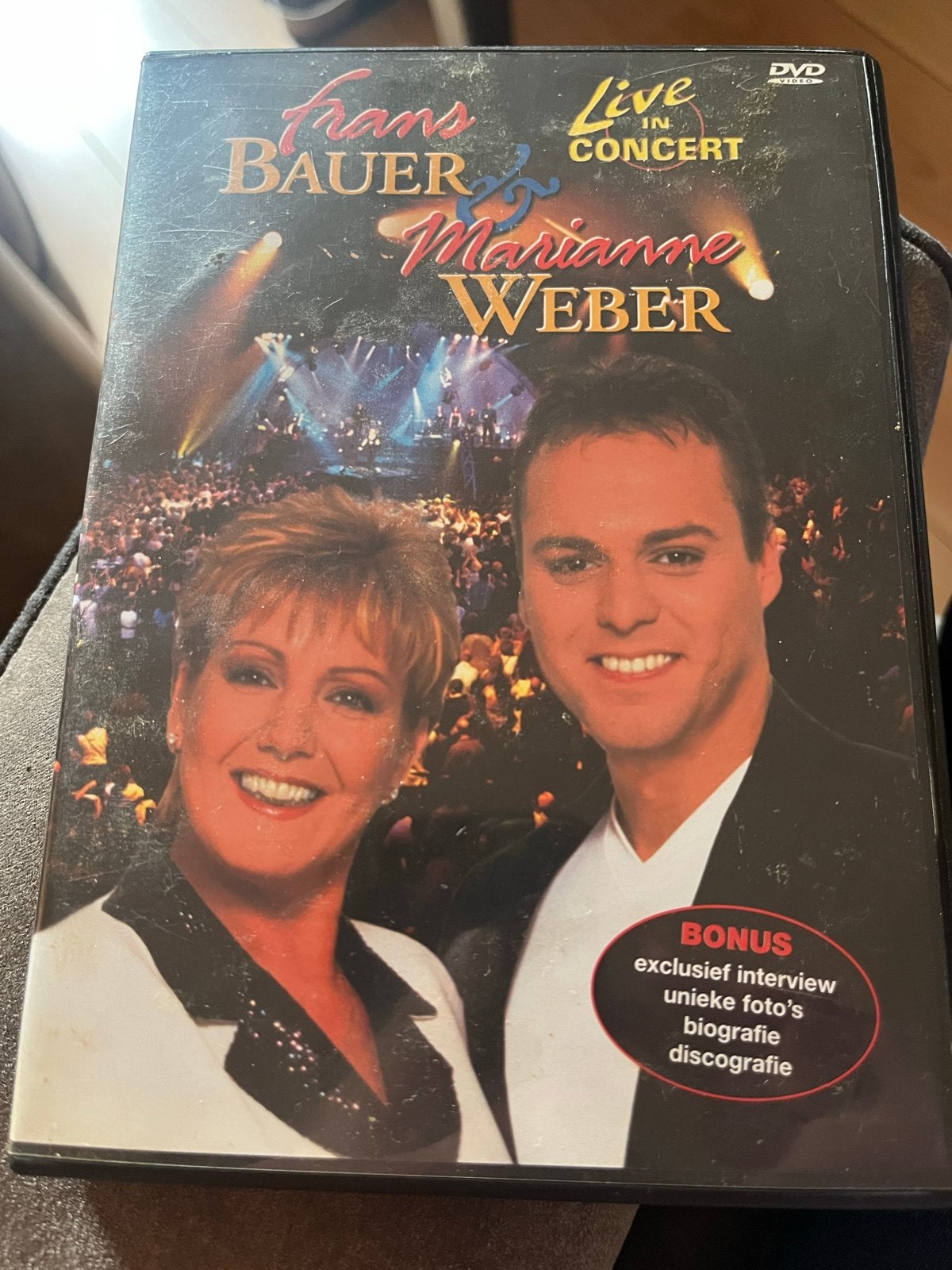 Frans Bauer & Marianne Weber - Live in Concert DVD, Alle leeftijden, Nederlands, Concert, Gebruikt