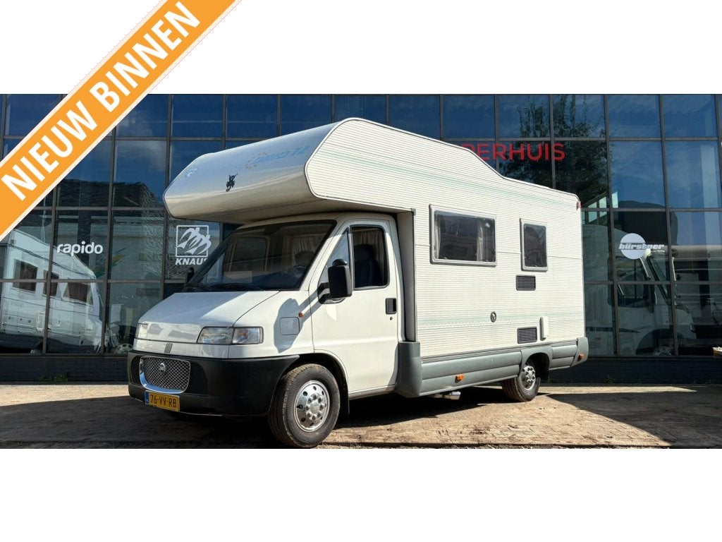 Rimor Europeo 72 JTD,FaceToFace,5Pers, Caravans en Kamperen, Ringverwarming, Fiat, Luifel, Bedrijf