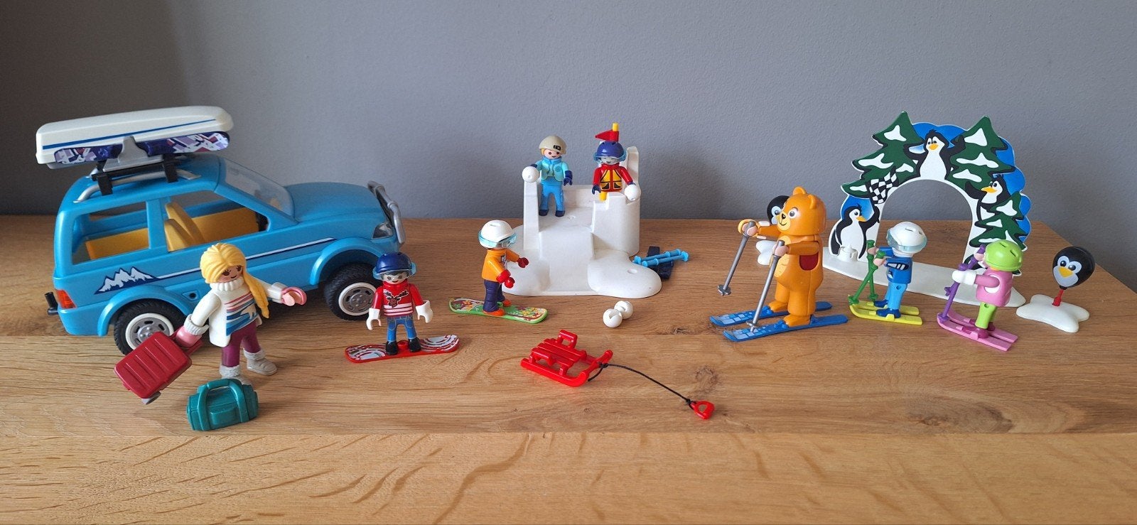 Playmobil Wintersport Set, Kinderen en Baby's, Speelgoed | Playmobil, Ophalen of Verzenden, Gebruikt, Family fun, Voertuig