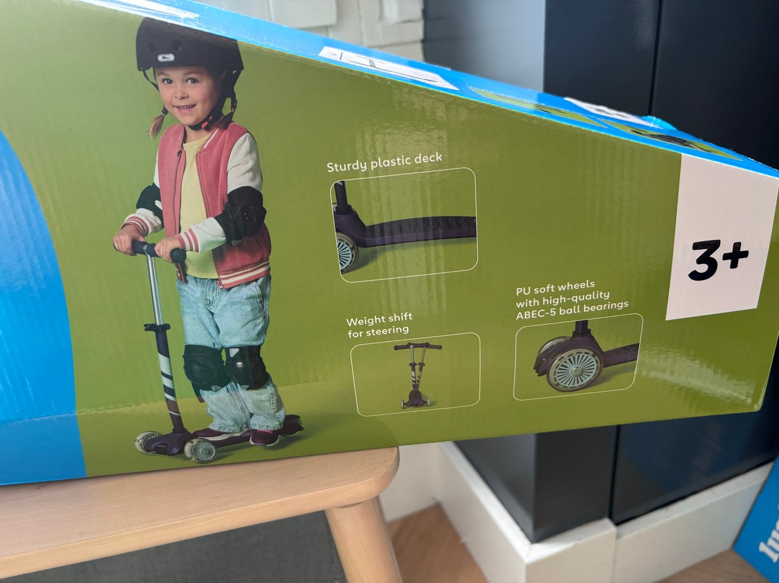 Lupilu Tri-Scooter met LED-wielen - Nieuw in doos, Ophalen of Verzenden, Nieuw, Gewone step
