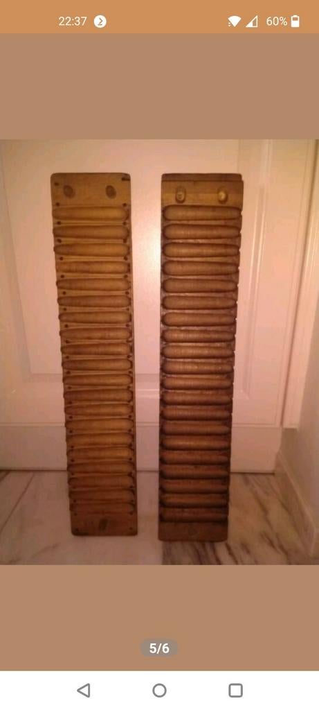Originele antieke houten sigarenmal van Hart & Hertel., Ophalen of Verzenden