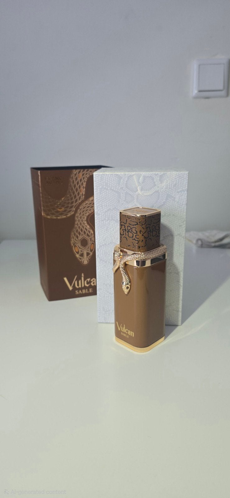 Vulcan sable parfum, Ophalen, Zo goed als nieuw