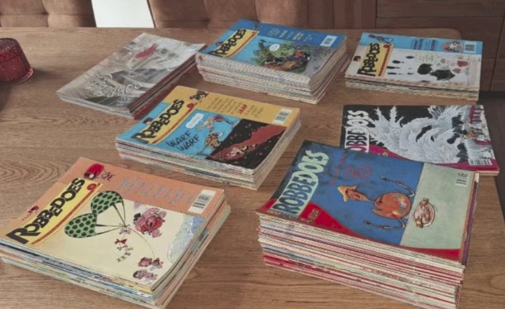 Weekblad Robbedoes 203 weekbladen, Ophalen of Verzenden, Zo goed als nieuw, Diverse tekenaars en schrijvers, Meerdere stripboeken