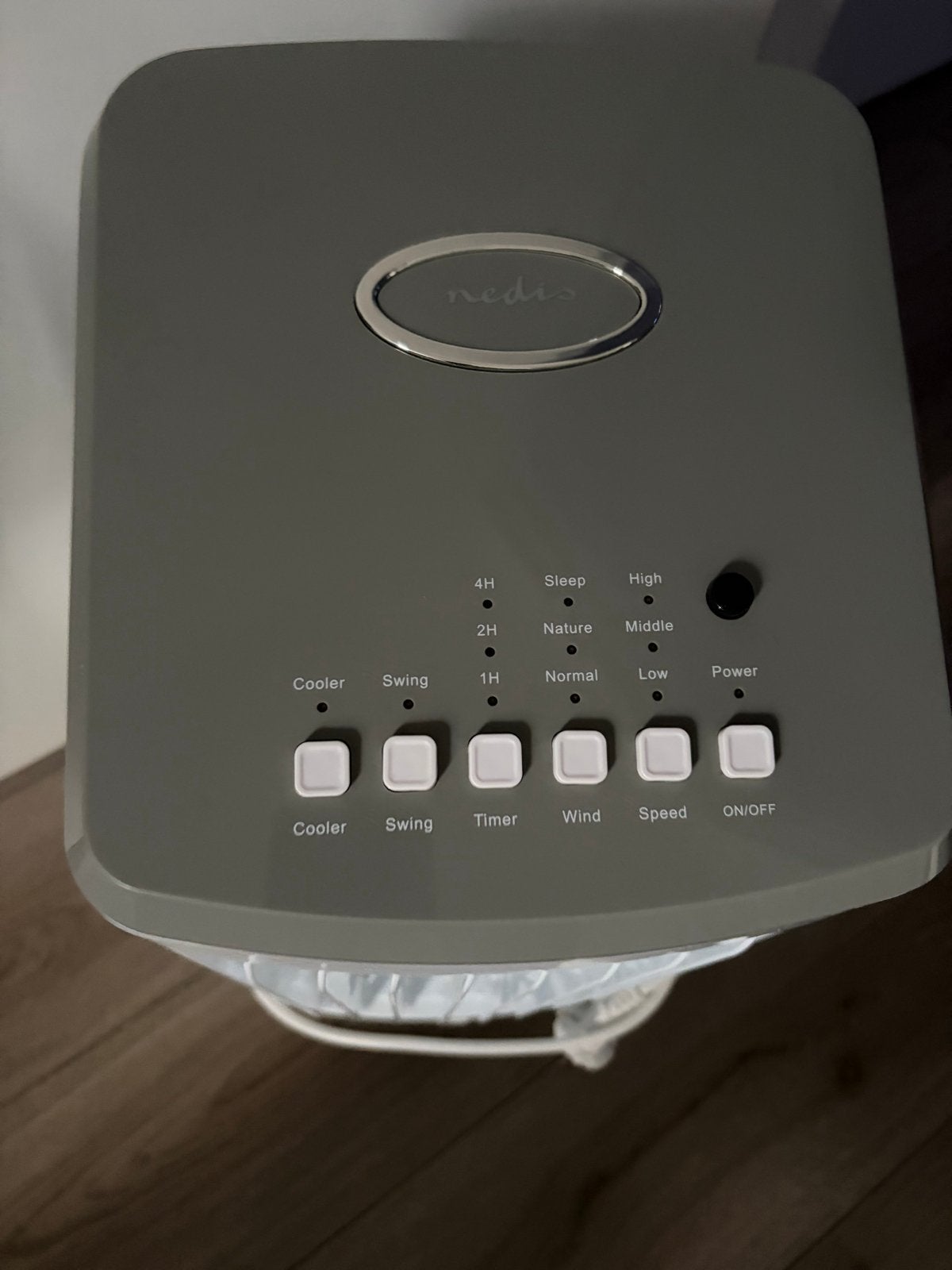 Nette Nedis ventilator met waterbak, Ophalen, Zo goed als nieuw