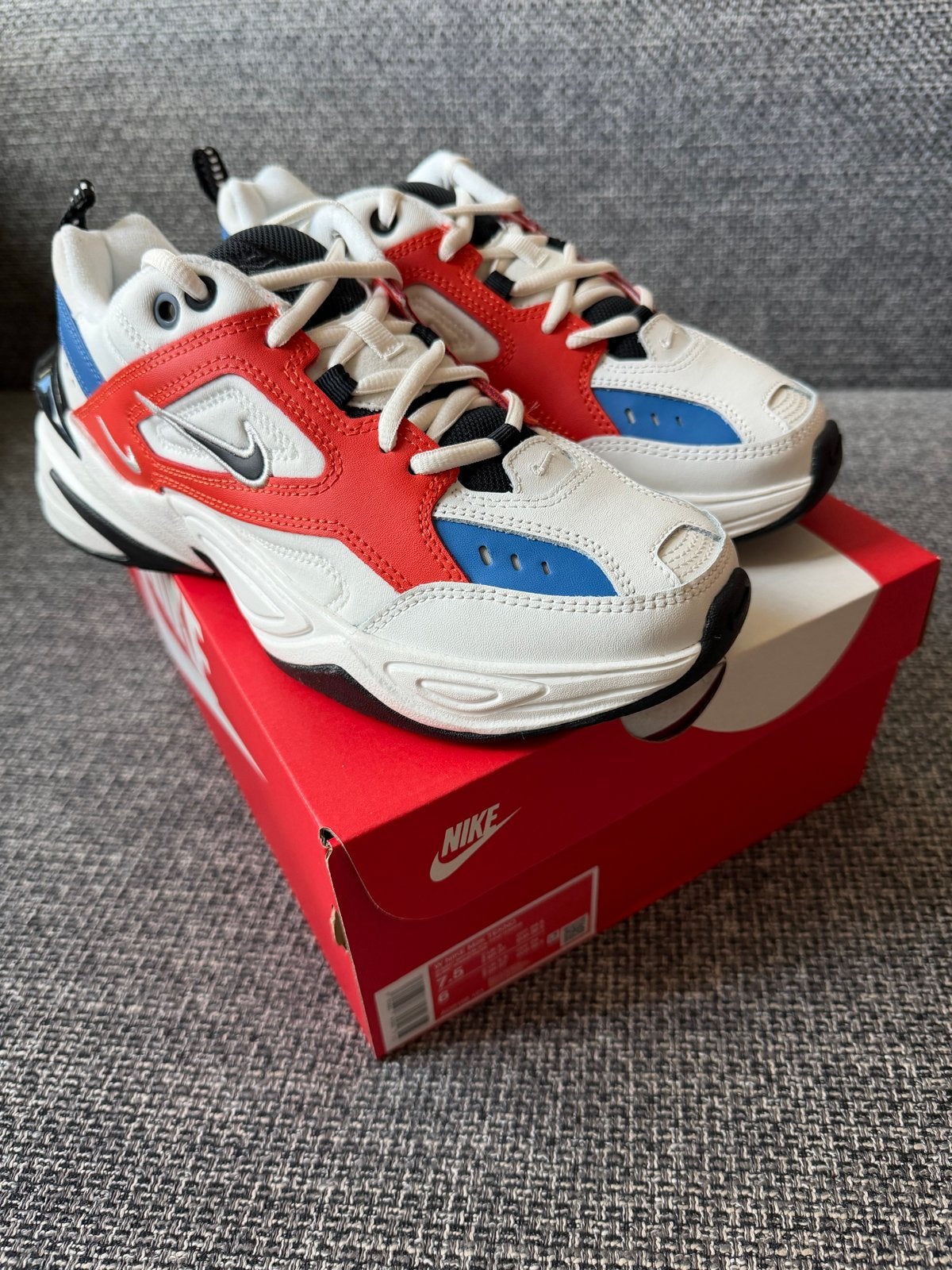 Nike M2K Tekno - Nieuw met doos - Maat 38.5, Kleding | Dames, Wit, Nieuw, Ophalen of Verzenden, Sneakers of Gympen