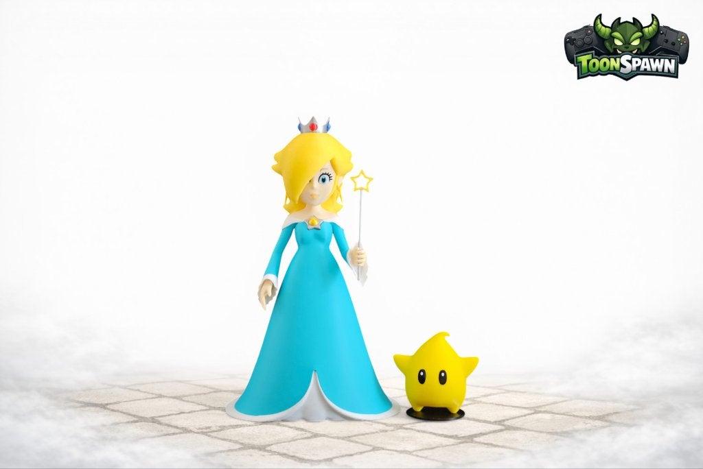 Rosalina & Luma – 24,5 cm – Super Mario Figuur, Ophalen of Verzenden, Nieuw, Fantasy