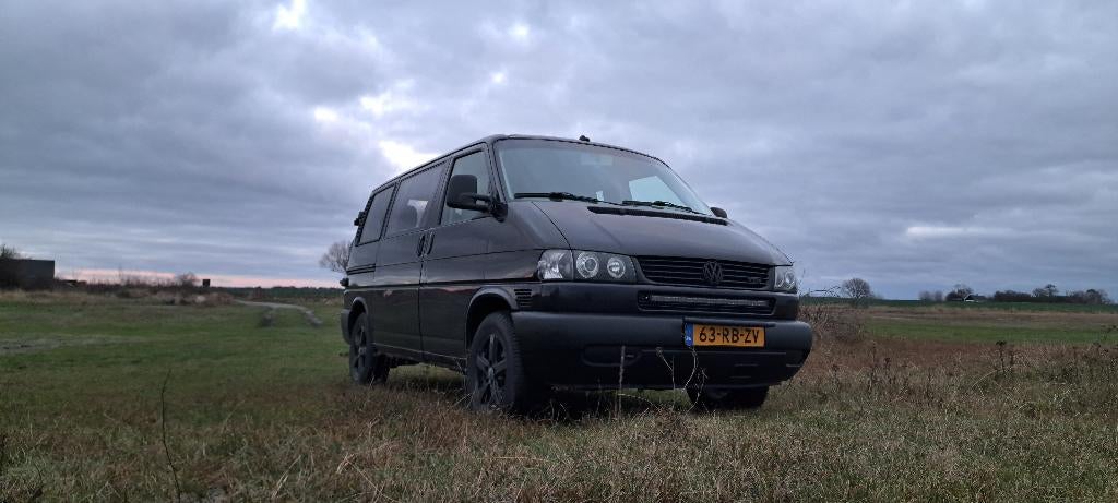 Volkswagen Transporter t4 Multivan 2.5 TDI Syncro Camper, Auto's, Stof, Stoelverwarming, Overige carrosserieën, 7 stoelen