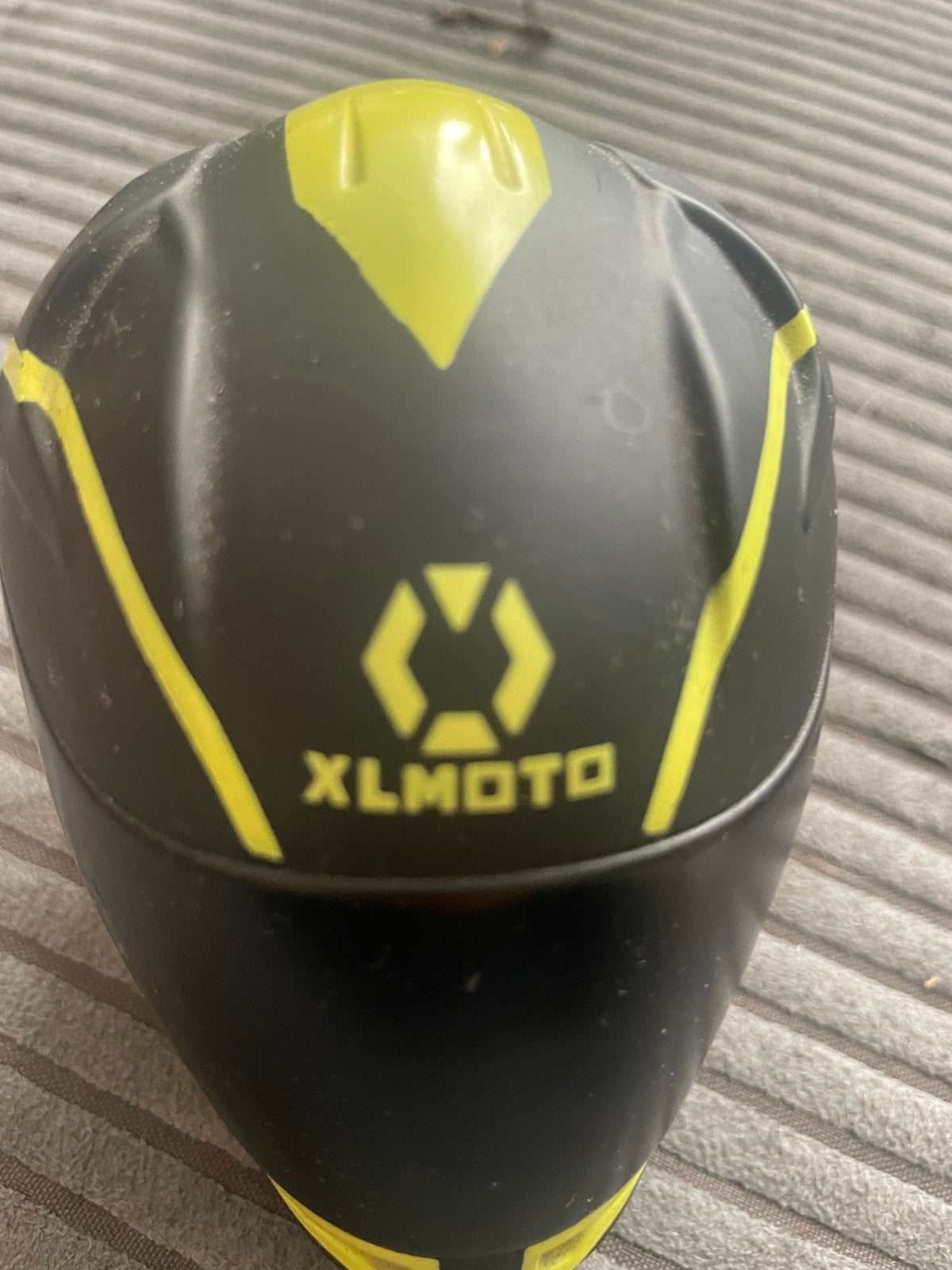 XLMOTO helm miniatuur - Verzamelobject, Ophalen of Verzenden, Gebruikt