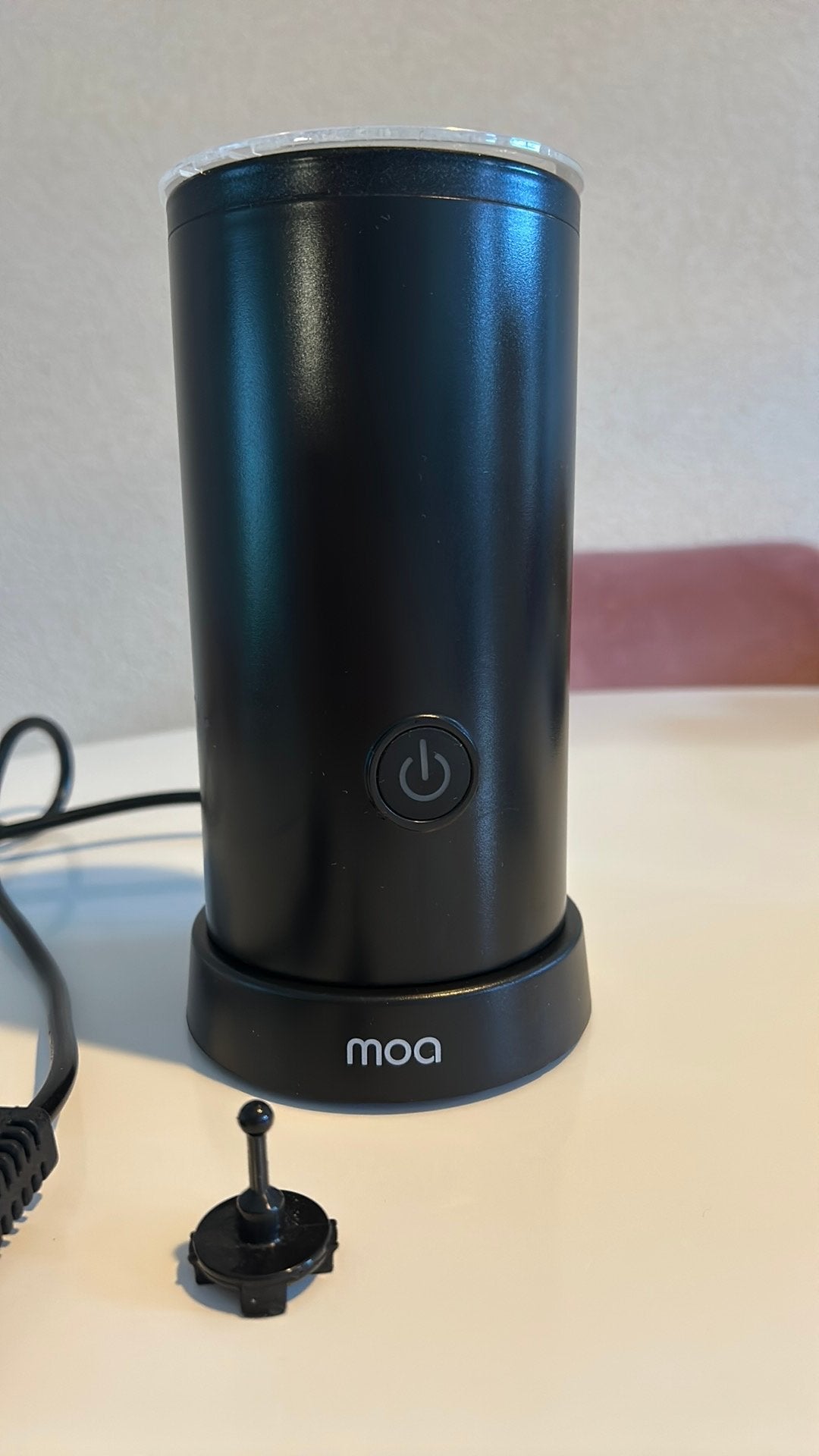 Moa melkopschuimer melkklopper, Witgoed en Apparatuur, Melkopschuimers, Ophalen of Verzenden, Gebruikt, Elektrische melkopschuimer