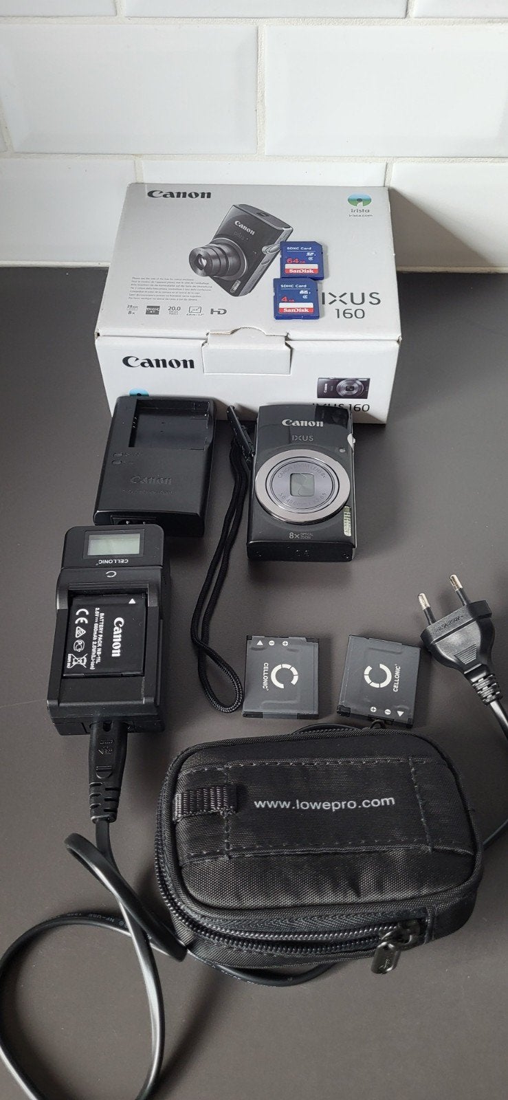 Canon Ixus 160, Audio, Tv en Foto, Ophalen of Verzenden, Zo goed als nieuw, Canon, 8 keer of meer