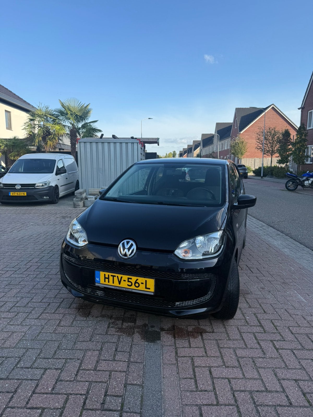 Volkswagen up! 1.0 44KW/60PK 2014 Zwart, Auto's, Voorwielaandrijving, Up!, 4 stoelen, Zwart