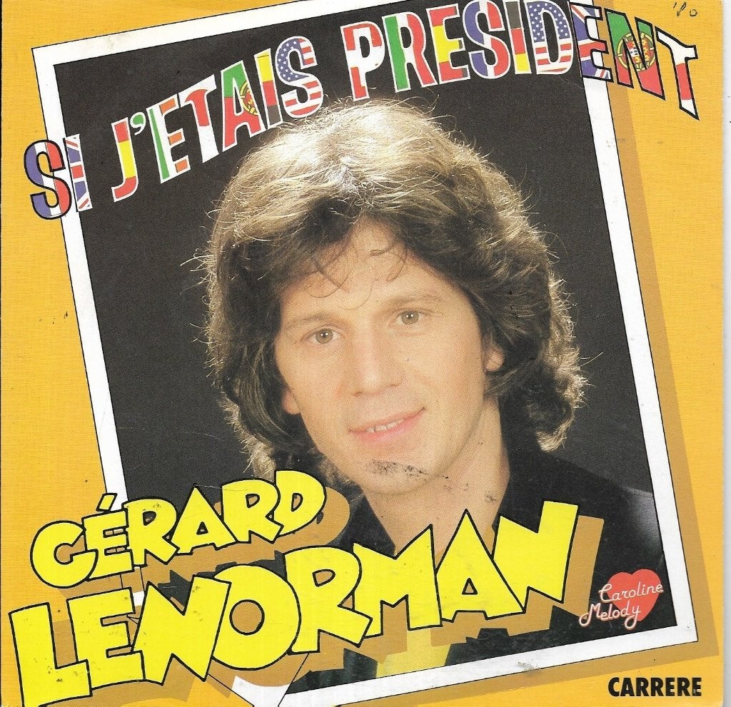 Gerard Lenorman-Si j'etais president, Cd's en Dvd's, Gebruikt, Overige genres, 7 inch, Single