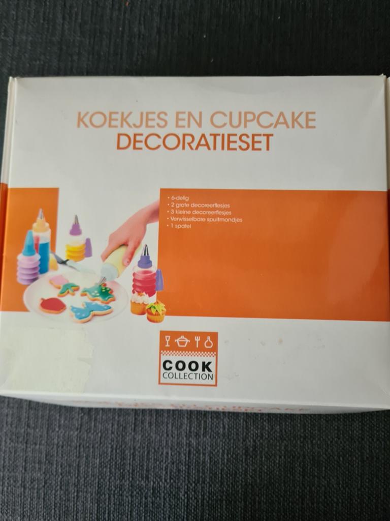 Cook Collection Koekjes en Cupcake Decoratieset, Ophalen of Verzenden