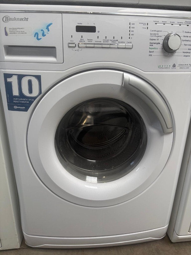 Bauknecht wasmachine 1400 toeren, Witgoed en Apparatuur, Wasmachines, Gebruikt, 6 tot 8 kg, 1200 tot 1600 toeren, Energieklasse A of zuiniger