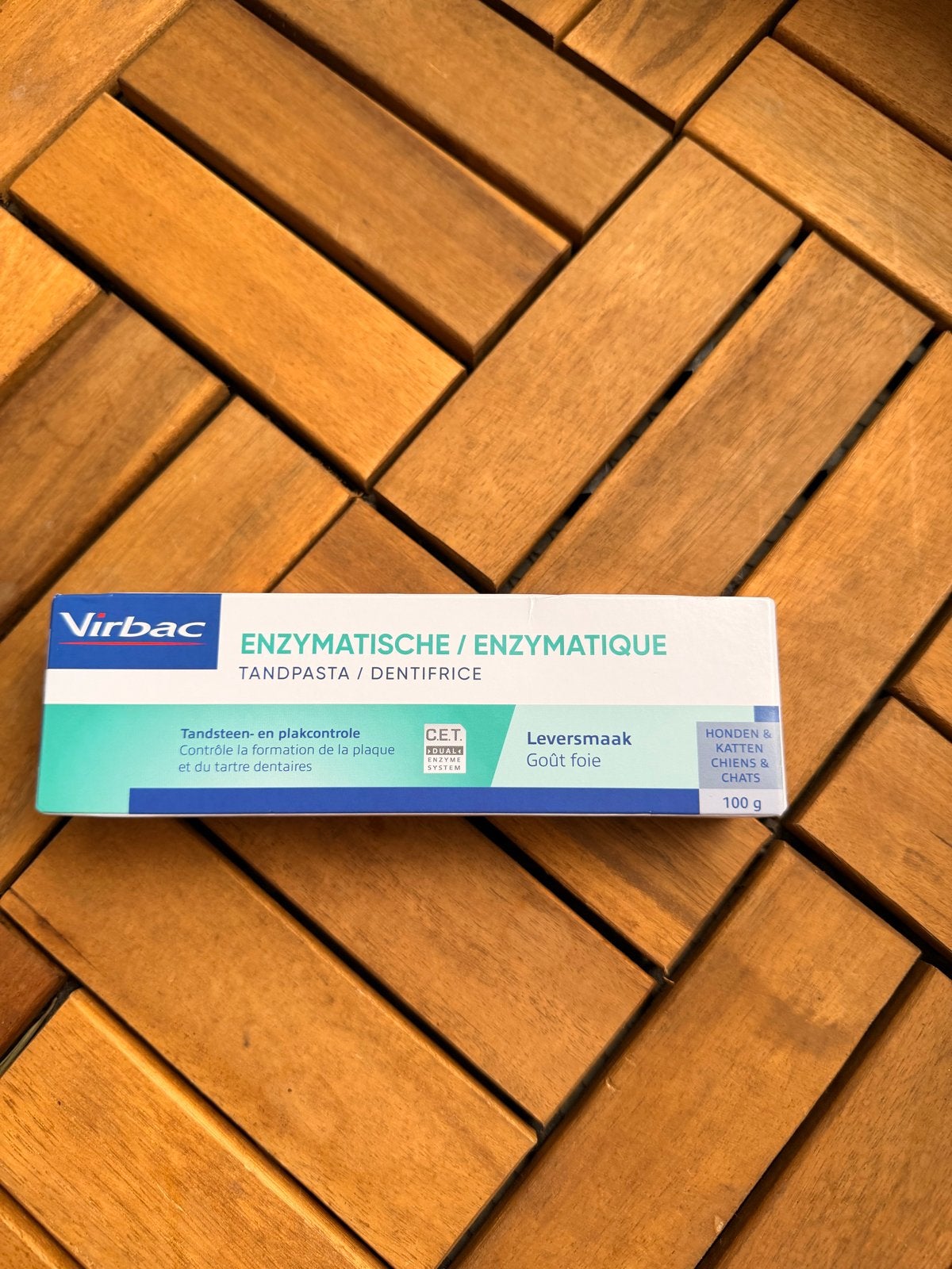 Virbac Enzymatische Tandpasta voor Honden & Katten – Lever, Verzenden, Nieuw