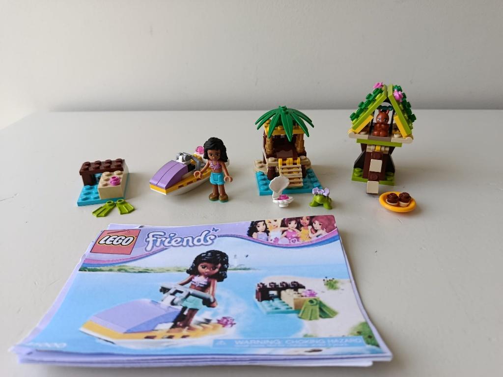 Lego Friends 41000, 41017, 41019 Waterscooter, Compleet, Lego, Friends, Ophalen of Verzenden