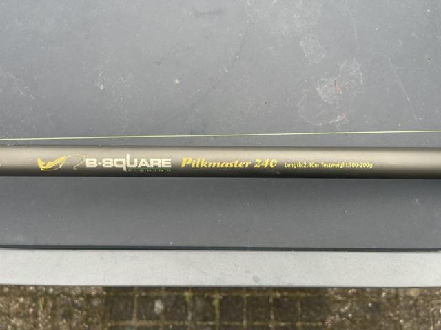 Pilkmaster 240 werphengel + schepnet, Ophalen, Gebruikt, Werphengel
