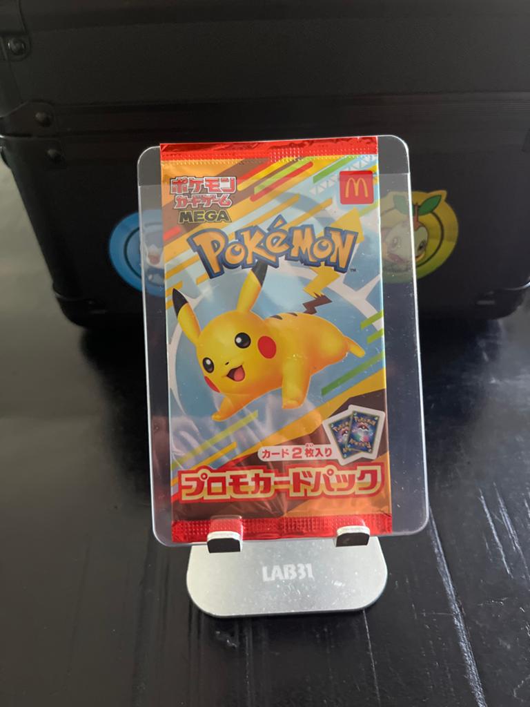 Pokémon McDonald's Pikachu Pack Japans - Gegarandeerd Pikach, Ophalen of Verzenden, Nieuw, Booster