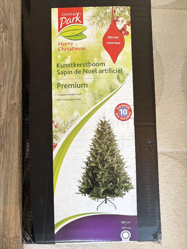Kunstkerstboom Central Park Premium 180cm (Praxis), Diversen, Kerst, Zo goed als nieuw, Ophalen