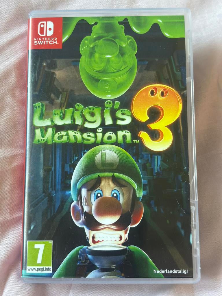 Luigi’s mansion 3, 1 speler, Zo goed als nieuw, Vanaf 7 jaar, Ophalen