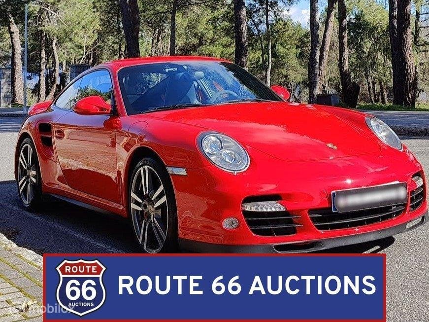 Porsche 911 Turbo | 2011 | Route 66 Auctions, Gebruikt, Overige carrosserieën, Zwart, Bedrijf