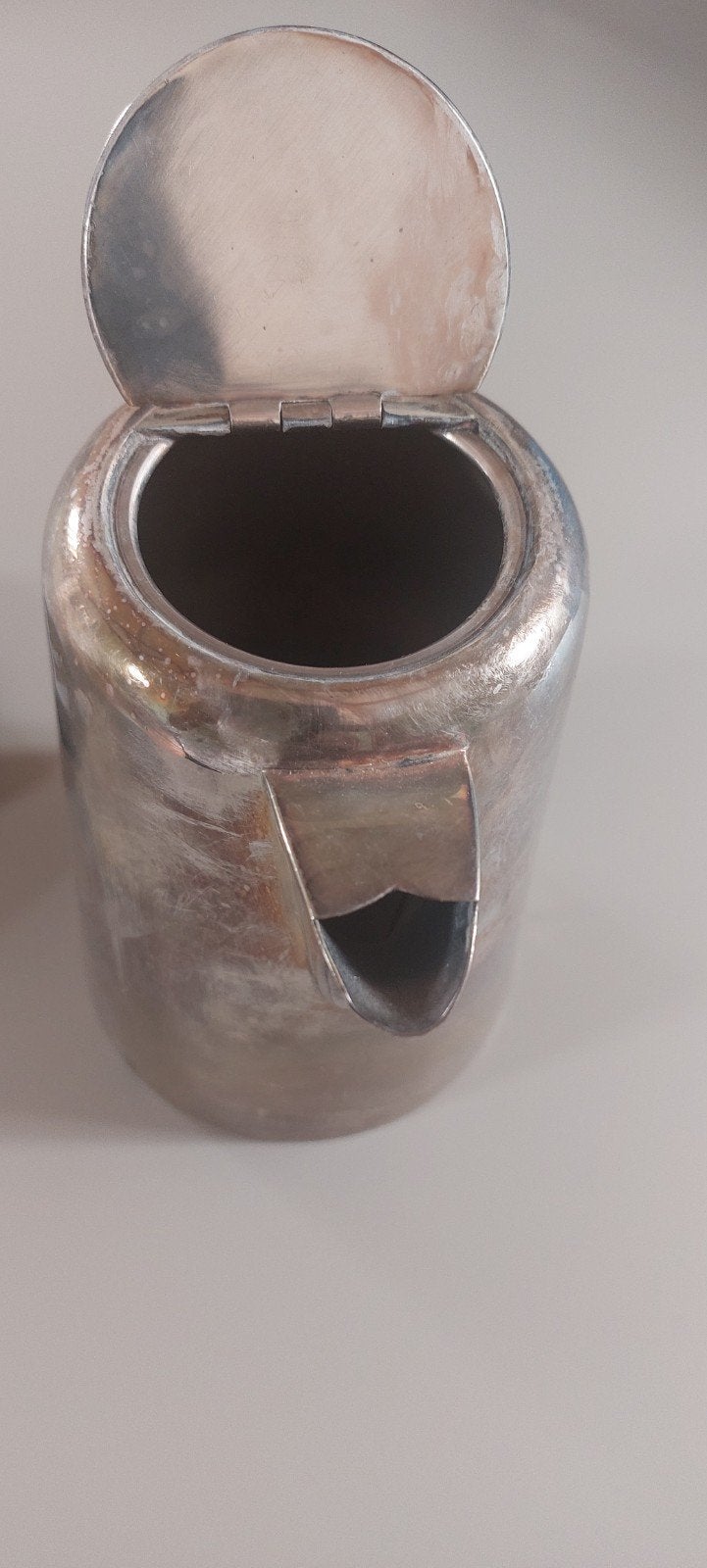 Antieke verzilverde koffie- of theeset (3-delig), Ophalen of Verzenden