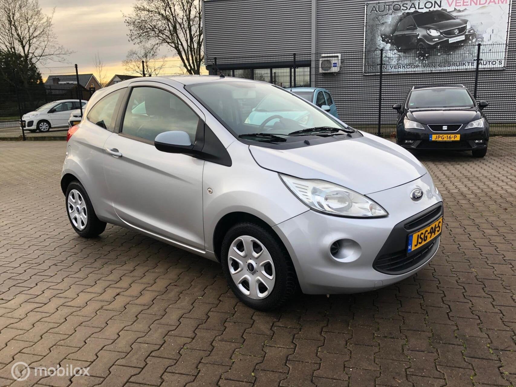 Ford Ka 1.2 Limited AIRCO ELL PAKK NW APK, Auto's, Ford, Voorwielaandrijving, Metallic lak, Gebruikt, 1242 cc