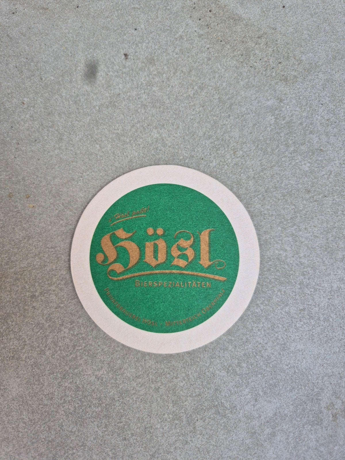 Hösl bierviltje, Ophalen of Verzenden