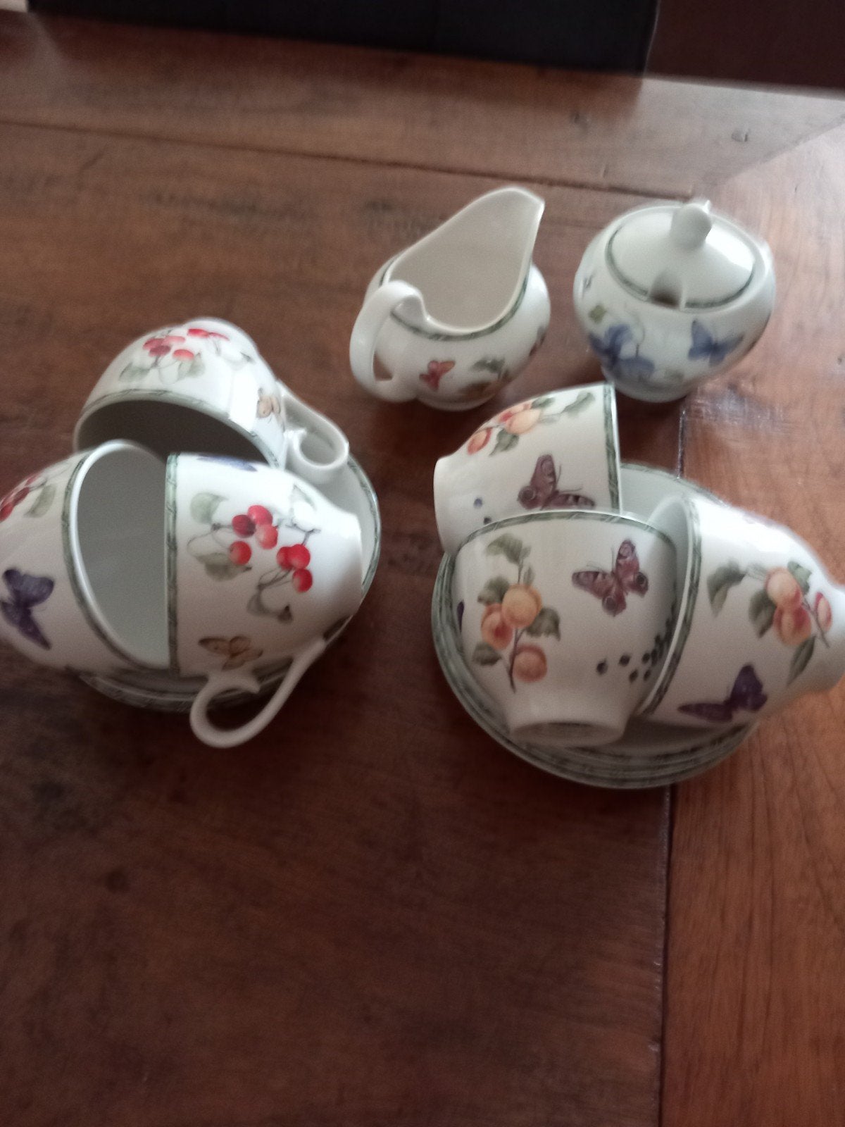 Janneke Brinkman Fruit & Flowers set, Huis en Inrichting, Keuken | Servies, Ophalen of Verzenden