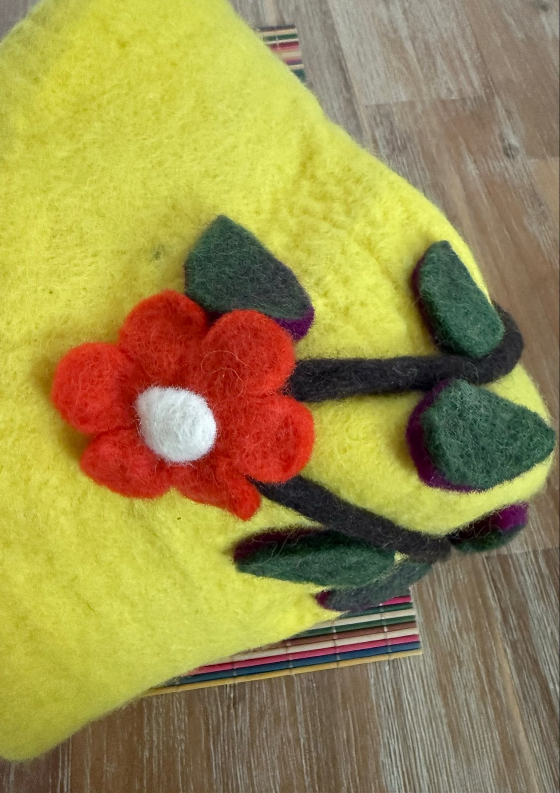 Saunamuts Saunahoed dik vilt handgemaakt NIEUW, Ophalen of Verzenden, Nieuw, Toebehoren