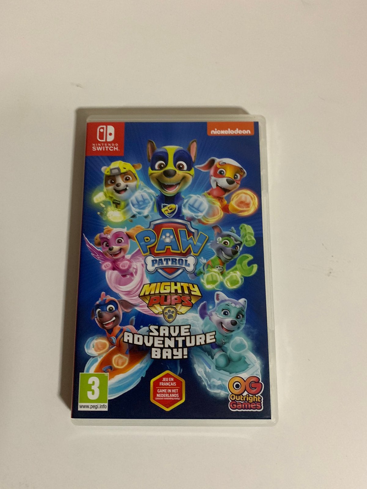 Paw Patrol Mighty Pups Save Adventure Bay | Nintendo Switch, Avontuur en Actie, 1 speler, Ophalen of Verzenden, Zo goed als nieuw