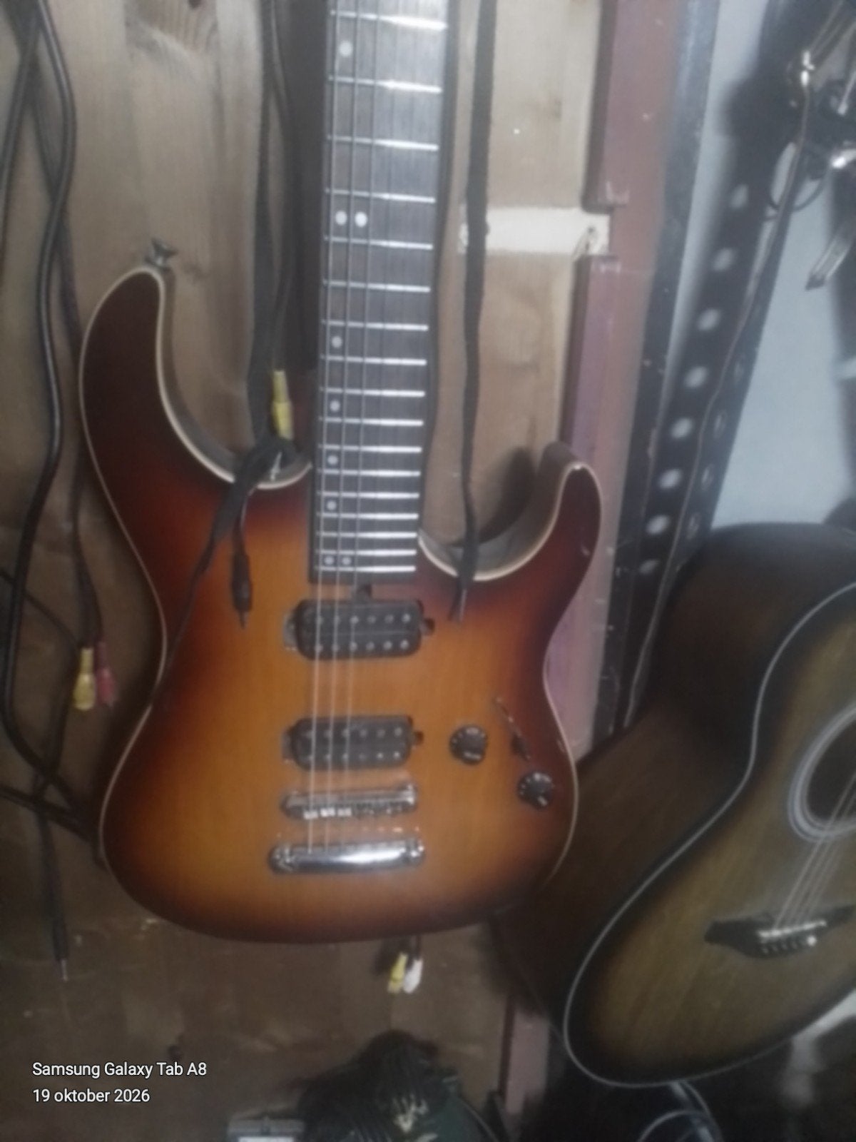 Washburn elektrische gitaar met Yamaha versterker, Muziek en Instrumenten, Overige merken, Gebruikt, Met versterker, Ophalen of Verzenden