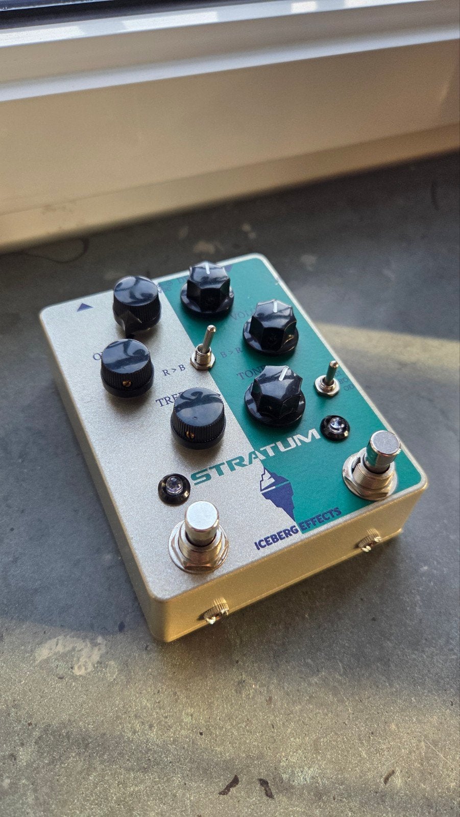 Iceberg Effects - Stratum (Klon + Bluesbreaker), Muziek en Instrumenten, Ophalen of Verzenden, Gebruikt, Distortion, Overdrive of Fuzz