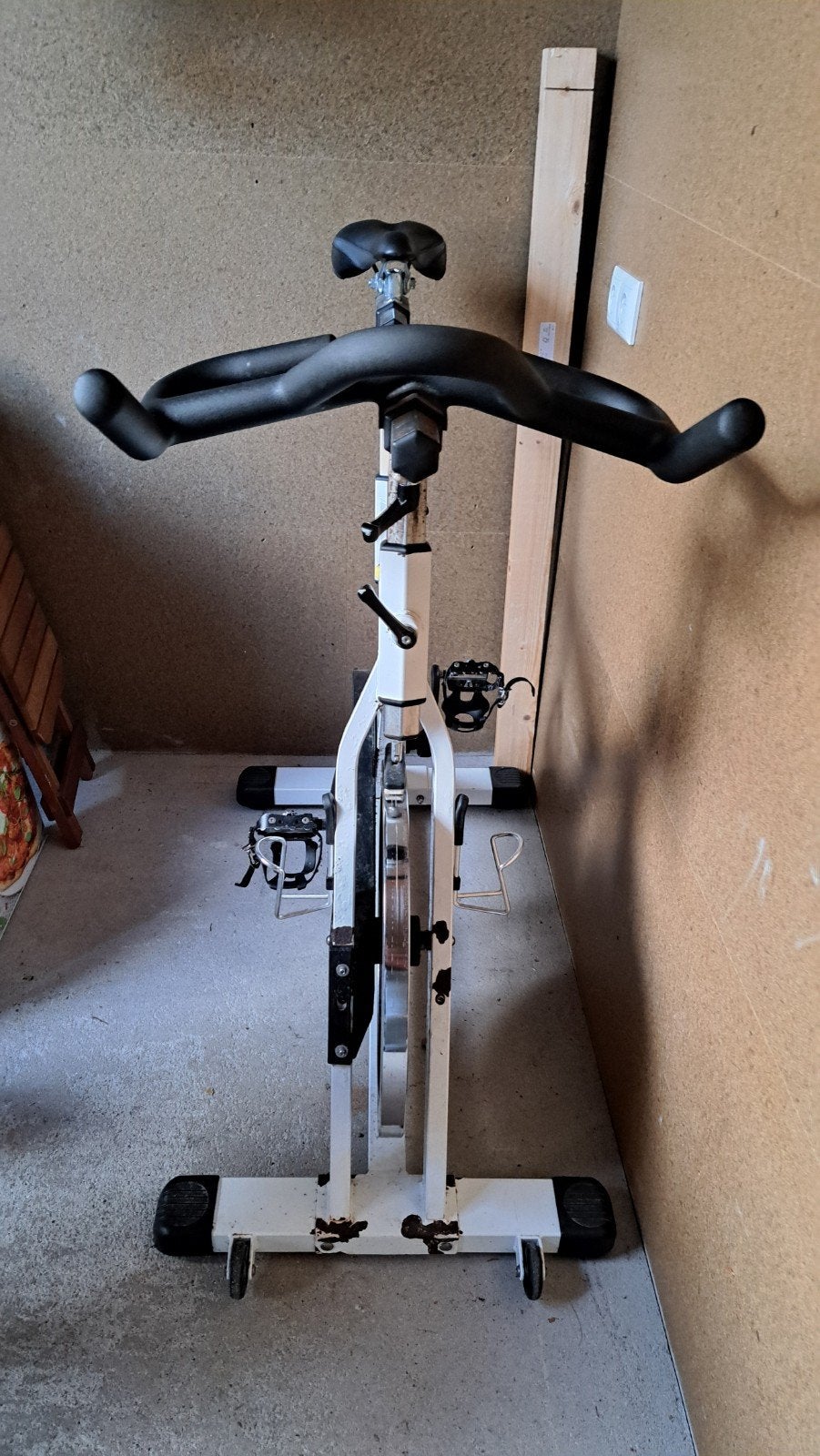 Spinningbike vortec V830B, Ophalen, Gebruikt, Metaal, Spinningfiets