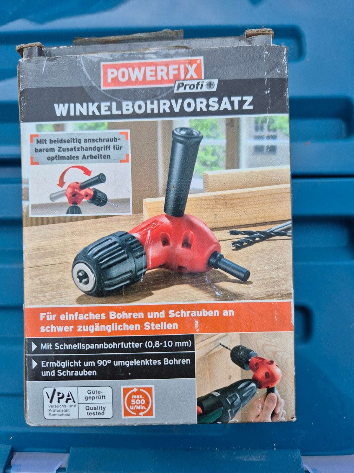 Powerfix Profi Winkelbohrvorsatz - Haakse Boorkop, Ophalen, Zo goed als nieuw, Overige typen