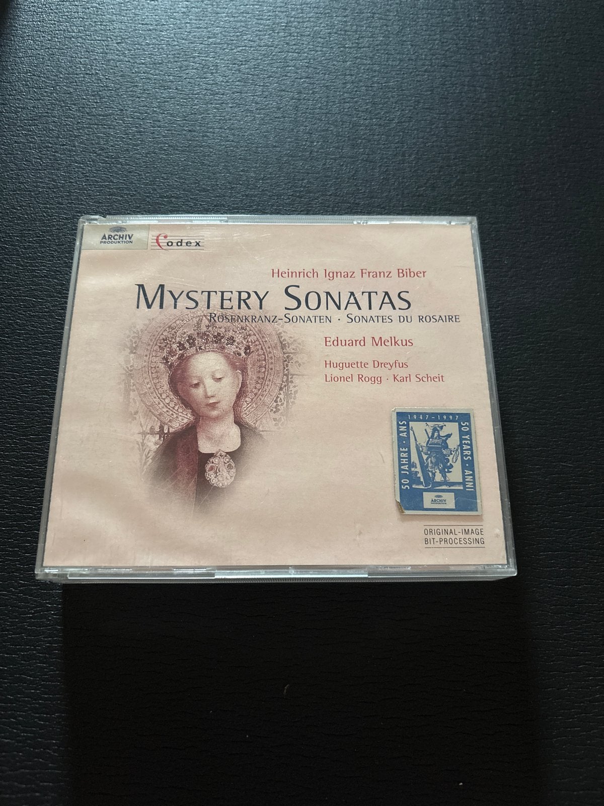CD BOX ] Biber: Mystery Sonatas - Eduard Melkus (CD), Kamermuziek, Verzenden, Overige componisten, Zo goed als nieuw