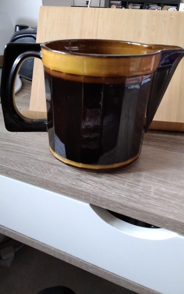 Vintage Ceramano W. Germany Pitcher, Antiek en Kunst, Ophalen of Verzenden