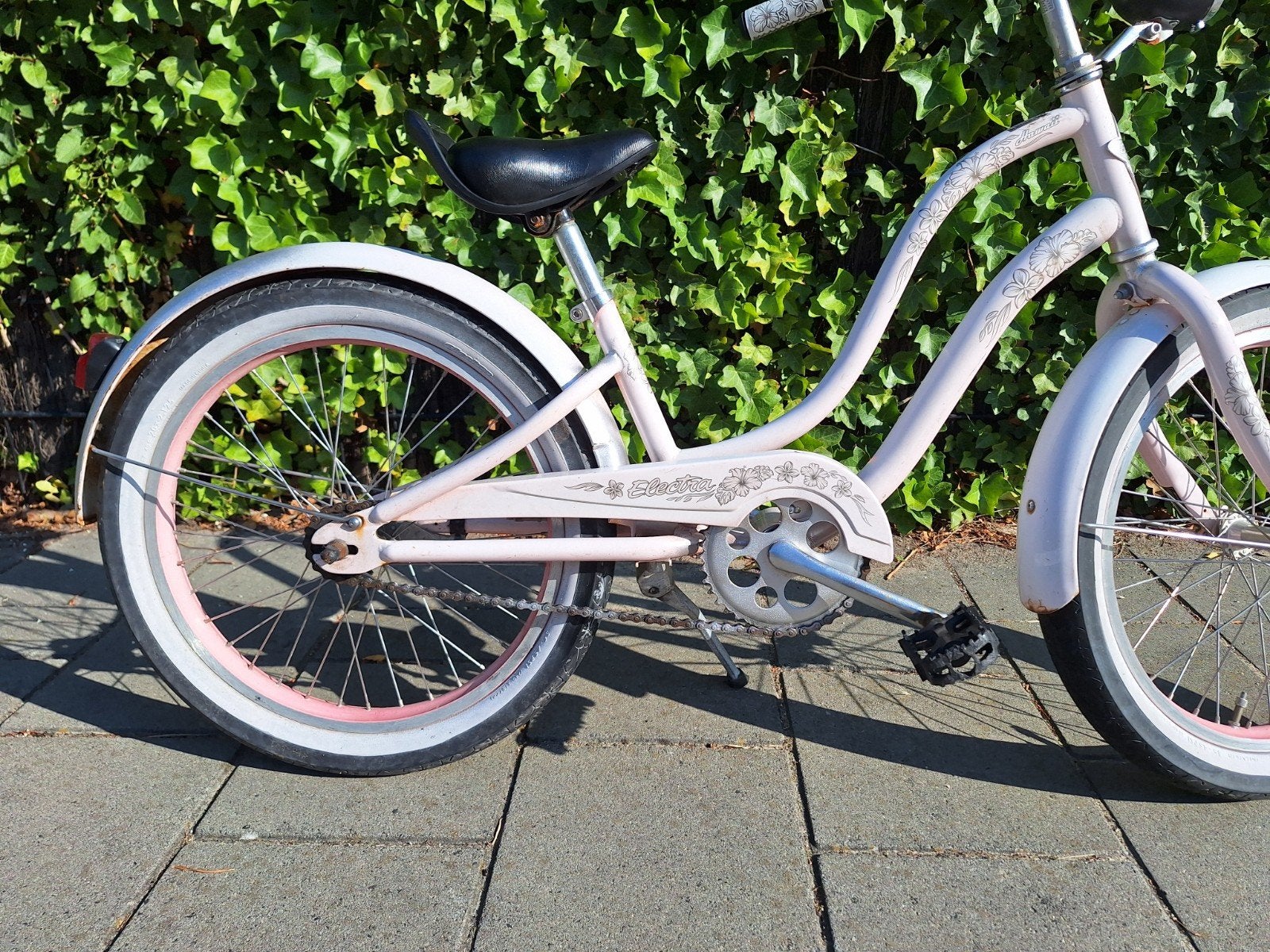 20 inch meisjesfiets - Roze, Fietsen en Brommers, Ophalen, Terugtraprem, Gebruikt, Electra