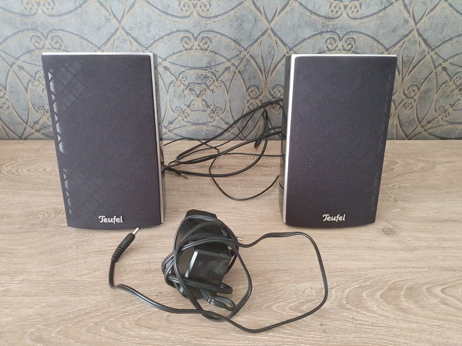 Teufel computerluidsprekers, Stereo speakers, Inclusief kabels, Zo goed als nieuw, Ophalen