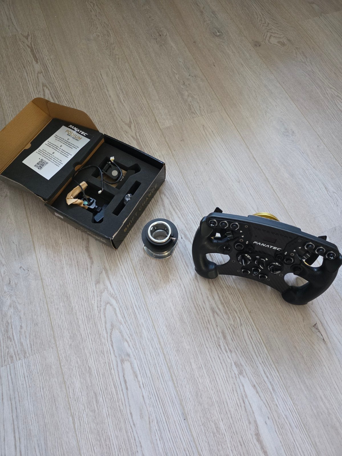 Fanatec ClubSport Stuurwiel V2.5 met Advanced Pedal Module, Ophalen, Gebruikt