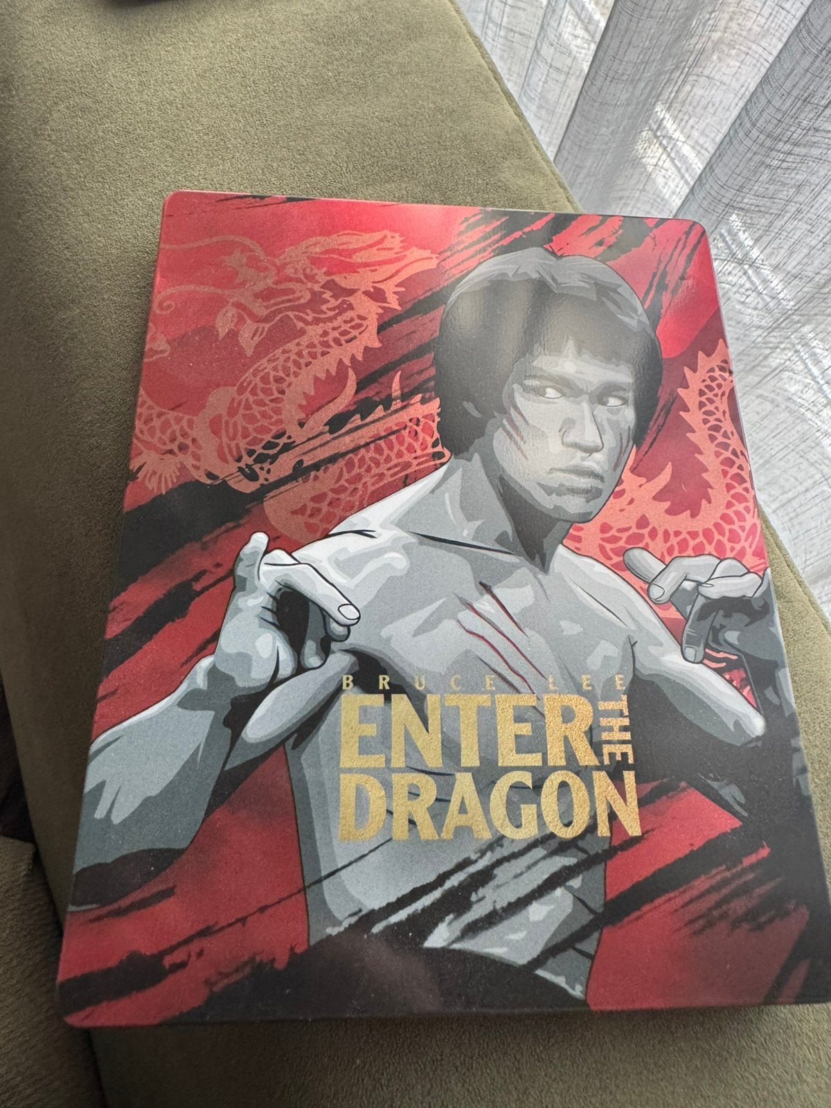 Enter the dragon 4k blu ray steelbook ultra HD NLO, Ophalen of Verzenden, Zo goed als nieuw, Actie