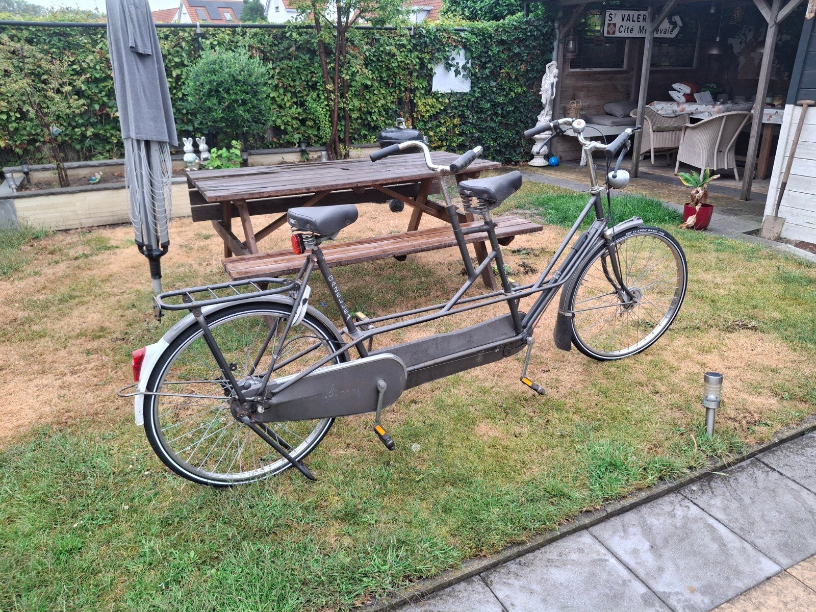 tandem van gazelle, Ophalen, Minder dan 10 versnellingen, Gebruikt, 55 cm of meer