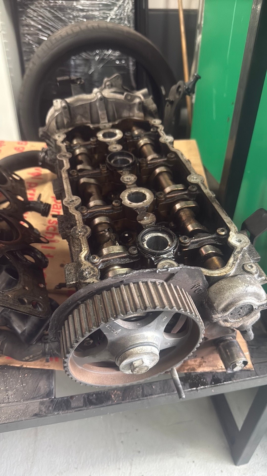 Gebruikte cilinderkop 2.0tfsi BWA zie beschijving, Ophalen, Skoda
