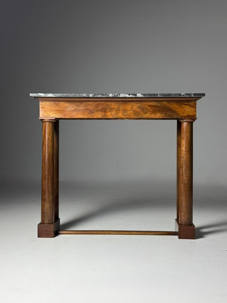 Empire stijl sidetable mahonie 19e eeuw, Antiek en Kunst, Antiek | Meubels | Tafels, Ophalen