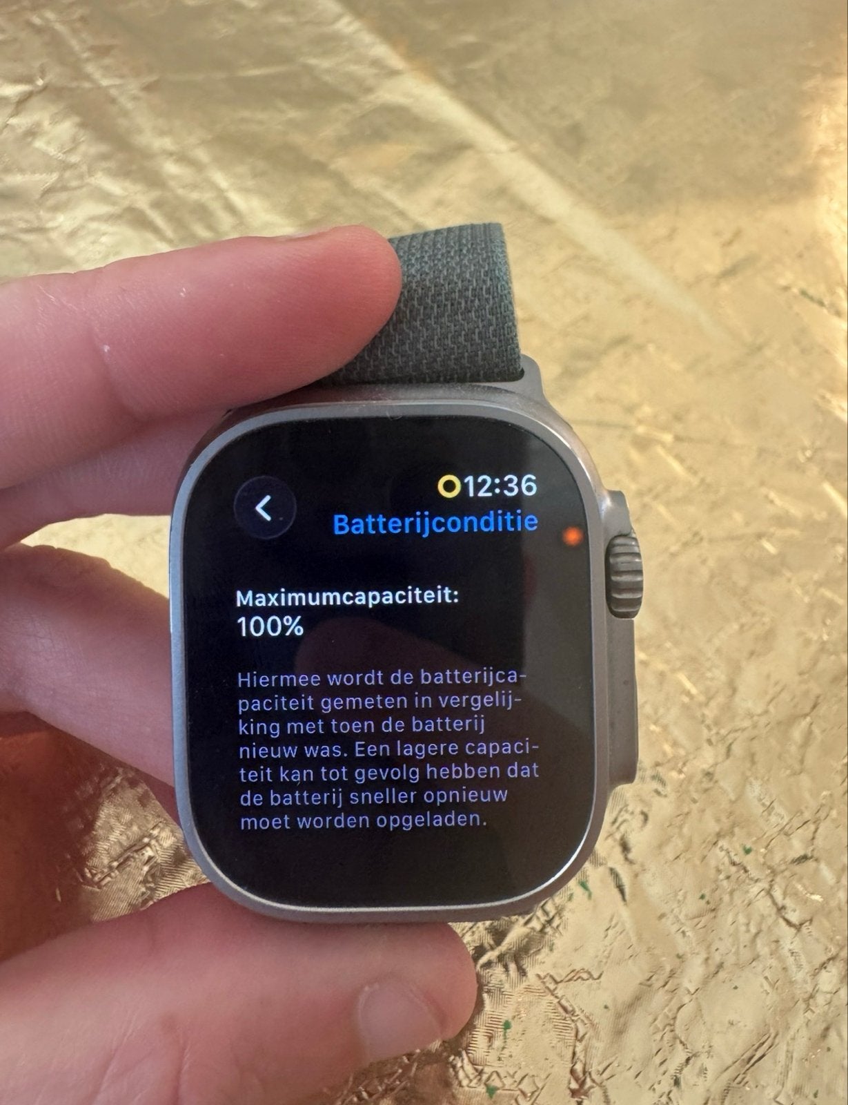 Apple Watch Ultra - Zo goed als nieuw, 100% batterij, Afstand, IOS, Ophalen of Verzenden, Zo goed als nieuw