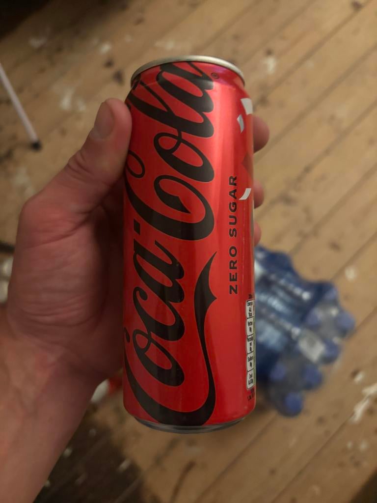 24x 33cl Cola Zero en 39x 50cl Spa Blauw, Ophalen