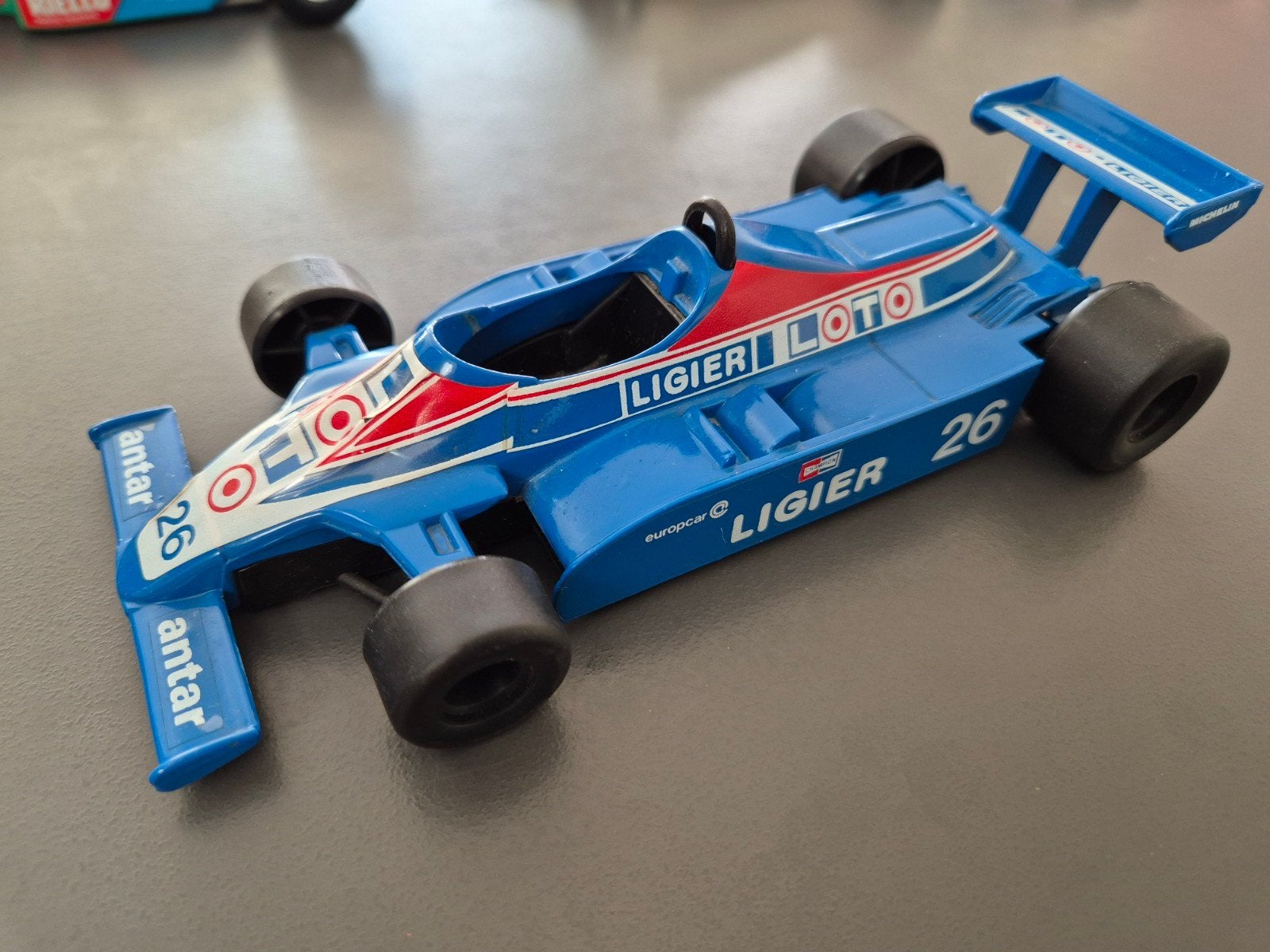 Talbot Ligier JS 17 F1  / Bburago 1:23, Ophalen of Verzenden, Zo goed als nieuw, Bburago