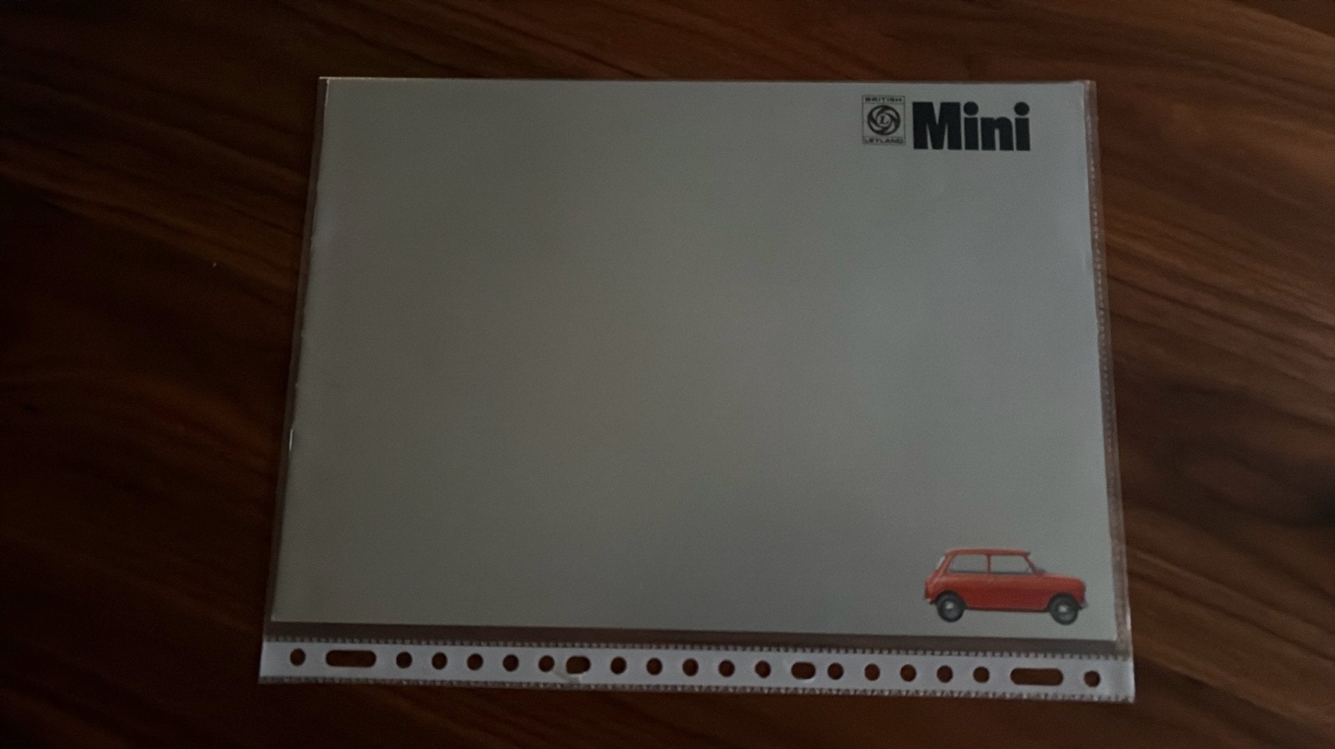 Mini brochure, Ophalen of Verzenden, Zo goed als nieuw, Overige merken