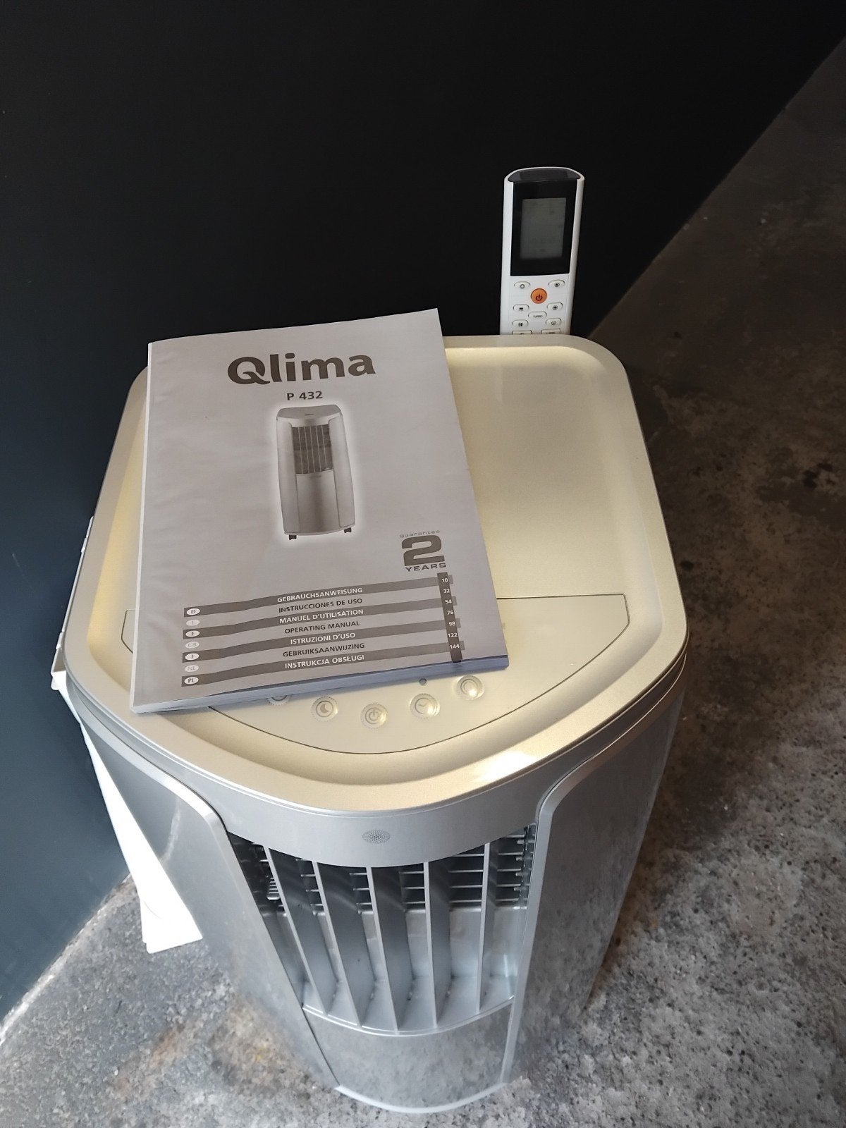 mobiele airco, Ophalen, Timer, 3 snelheden of meer, Zo goed als nieuw
