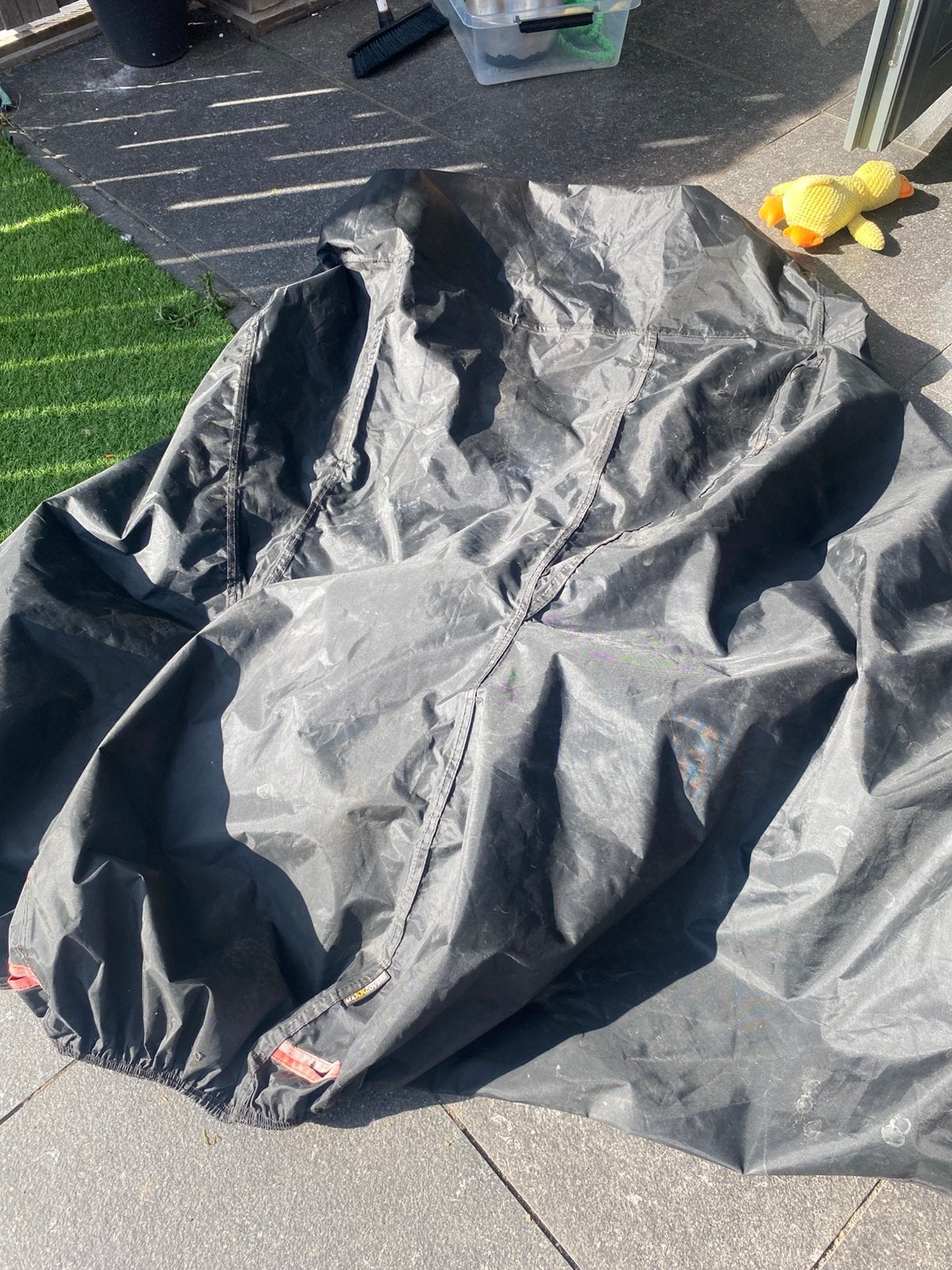 Maxxcovers scooterhoes met schermgedeelte, Fietsen en Brommers, Brommers | Toebehoren, Ophalen of Verzenden, Gebruikt, Overige typen